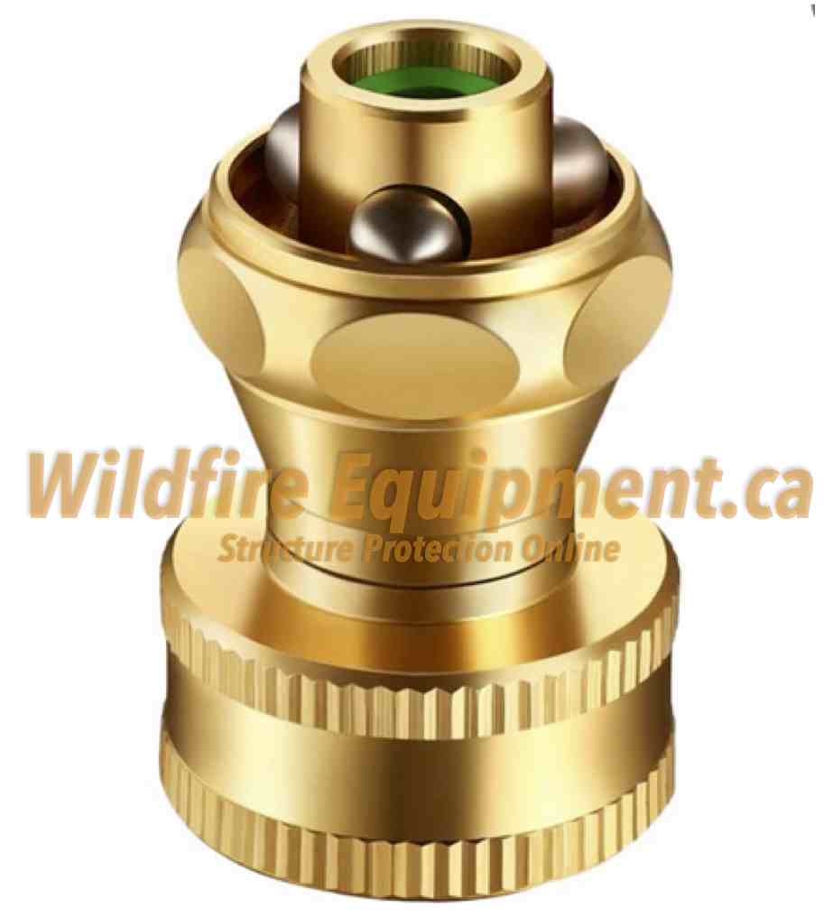 3/4" GHT Mini Sweeper adjustable nozzle for hose with garden hose ends