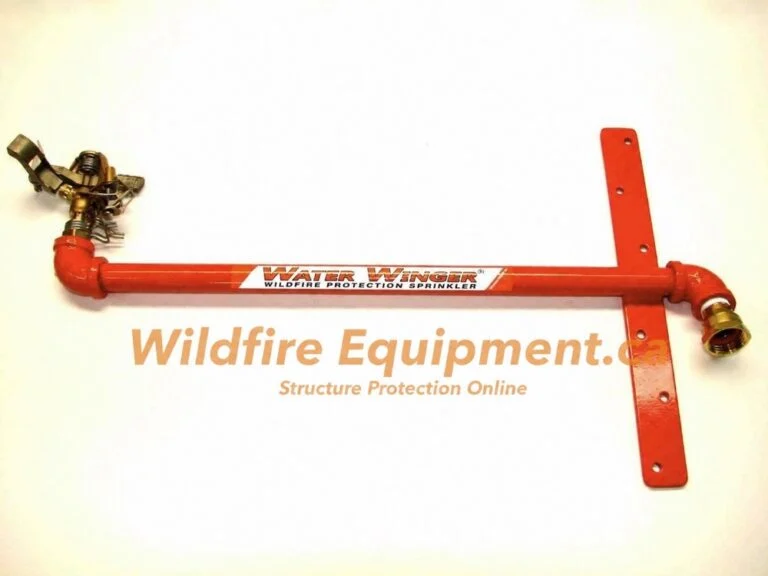 Water Winger rooftop wildfire sprinkler equipment